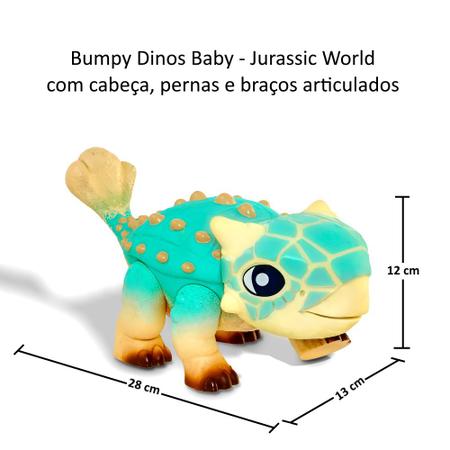 Imagem de Dinossauro de Brinquedo Dinos Baby de Vinil Grande Jurassic World Pupee