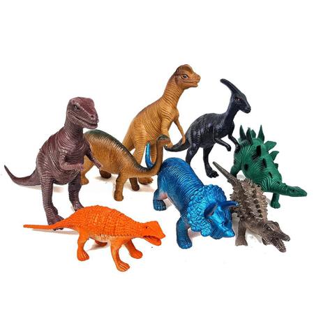 Dinossauro De Brinquedo Kit Coleção Miniatura De Borracha - FUN GAME -  Bonecos - Magazine Luiza