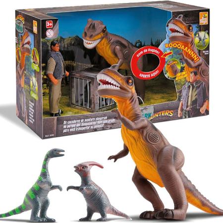 Dinossauro De Brinquedo Tiranossauro Rex C Boneco - Bee ToysBee