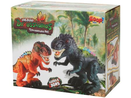 dinossauro t rex c luzes e som zoop toys - Busca na Butiello