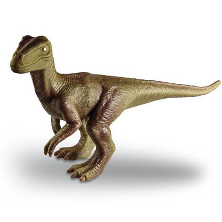 Imagem de Dinossauro De Brinquedo Vinil Velociraptor 26cm Cometa 055