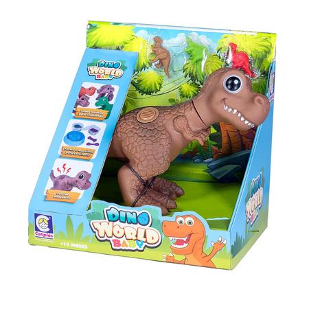 Brinquedo Infantil Boneco Dino Word Bebê Dinossauro T Rex - Loja Zuza  Brinquedos