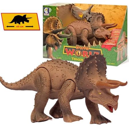 Brinquedo Dinossauro T-Rex 42cm Dino World - Cotiplás 2088