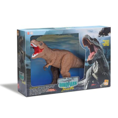 Dinossauro Dinopark Invencible Bee Toys EM OFERTA