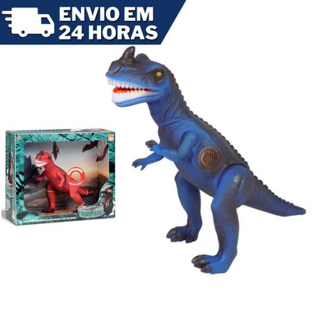 Dinossauro Grande T-Rex Dino Planet Vinil 48 cm.