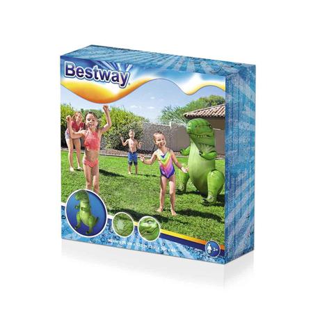 Spray Dino Outdoor Yard Jogos Brinquedos Água Espirrar Dinossauro
