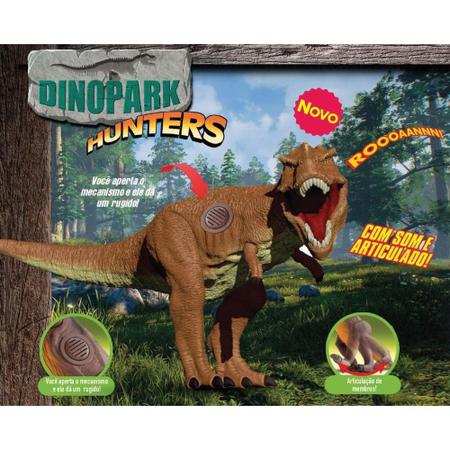 T-Rex Dinossauro de Brinquedo Realista Articulado Jurassic em