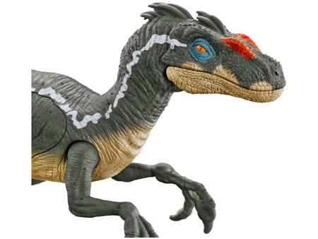 Dinossauro Velociraptor Boneco Jurássico + Jogo Double Dino em