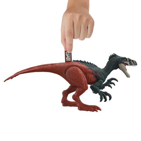 Imagem de Dinossauro Jurassic World c/ Som - Ruge e Ataca - Campo Cretáceo Dino Escape - Mattel