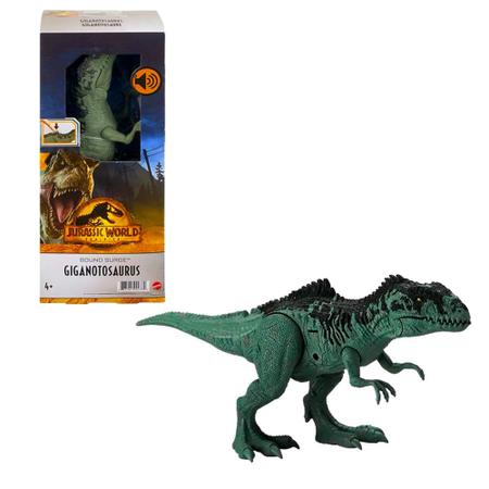 Comprar Jurassic World Dinossauro Giganotosaurus gigante de Mattel