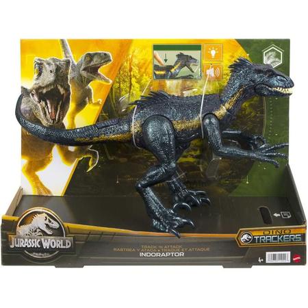 Dinossauro Jurassic World Indoraptor Rastreio Ataque Mattel - Bebe  Brinquedo