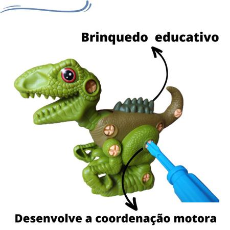 Dinossauro Monta e Desmonta ZB956 Mod 3 - Art Brink - nivalmix