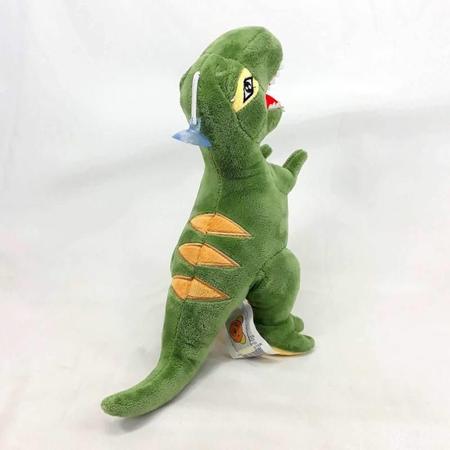 Imagem de Dinossauro Pelúcia Com Ventosa Verde 27 Cm