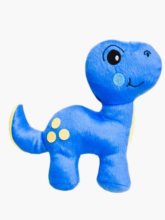 Dinossauro De Pelúcia 30 Cm - Baby Dino Azul