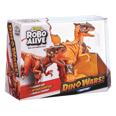 Robo Alive Dinossauro Raptor Dino Action Candide - Loja Zuza Brinquedos