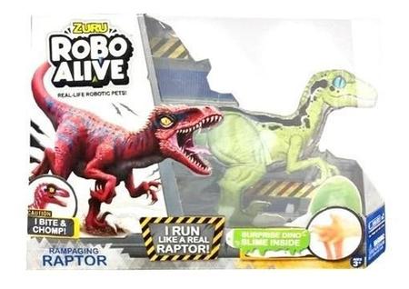 Dinossauro Robo Alive - Raptor Violento - Candide