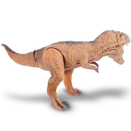 Imagem de Dinossauro T-rex Tirano Rex Miniatura Realista Boneco Em Vinil - Bee Toys