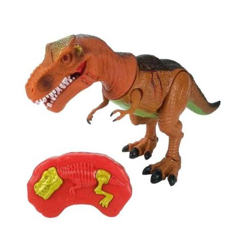 Imagem de Dinossauro Tiranossauro 50cm Com Controle Remoto DMT5399 - DM Toys