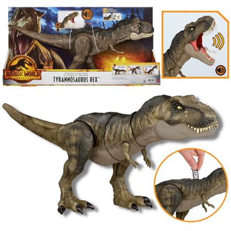 Boneco Dinossauro Com Som T-Rex 30cm Jurassic World - Mattel - Brinquedos e  Games FL Shop