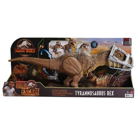 Dinossauro Articulado com Som - Tiranossauro Rex - Ataque e Devore -  Jurassic World Dominion - Mattel - Bonecos - Magazine Luiza