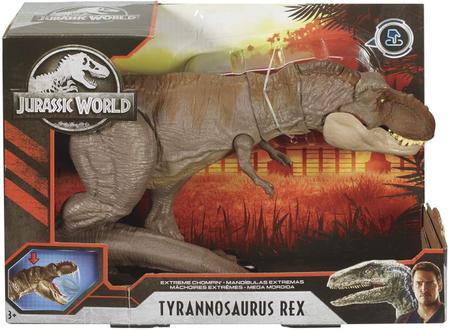 Imagem de Dinossauro Tiranossauro Rex Mordida - Jurassic World Mattel