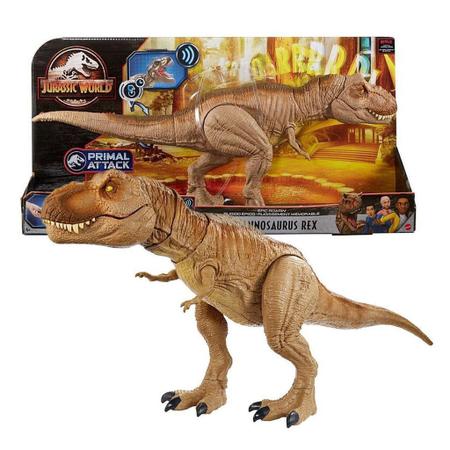 Dinossauro Tiranossauro Rex - Rugido Épico - Jurassic World