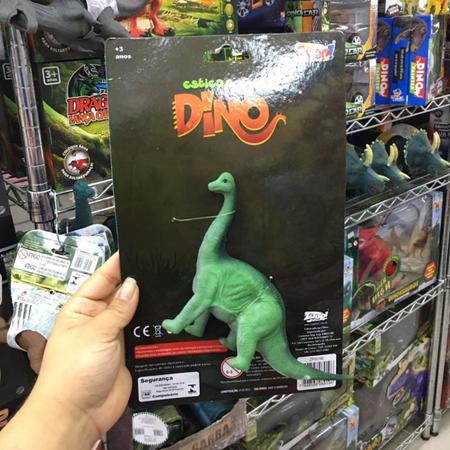 Dinossauro Estica e Puxa Dino - Zoop Toys