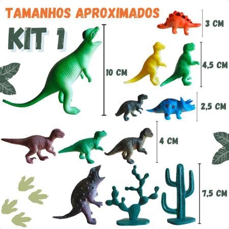 Miniaturas de dinossauros para atividades e brincadeiras - Quero pra Mim® -  Brinquedos educativos criativos