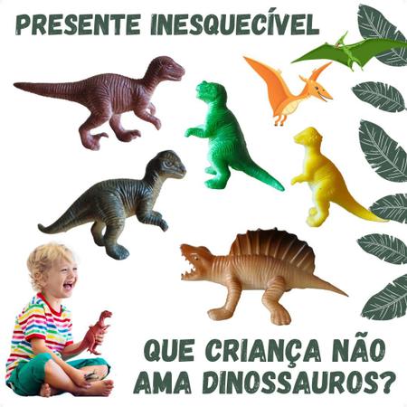 Miniaturas de dinossauros para atividades e brincadeiras - Quero pra Mim® -  Brinquedos educativos criativos