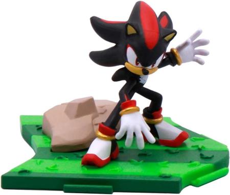 Diorama Completo Sonic The Hedgehog Craftable Constructibles Sonic Amy  Tails Shadow Knuckles - Just Toys - Bonecos - Magazine Luiza