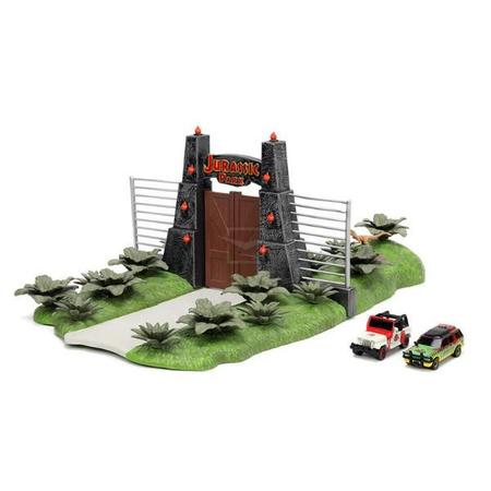 Imagem de Diorama Jurassic Park - 30th Anniversary - Jeep Ford - Jada - 1.65