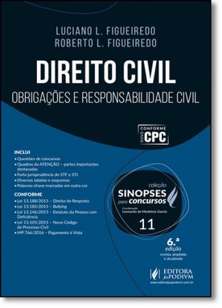 Imagem de Direito Civil: Obrigações e Responsabilidade Civil - Vol.11 - Coleção Sinopses Para Concursos