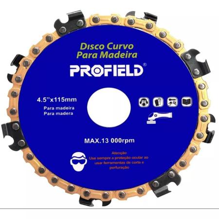 Imagem de Disco Corte Desbaste Para Madeira Motoserra 115 X 22,23mm