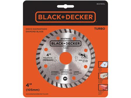 Imagem de Disco de Corte Diamantado 4” Black&Decker