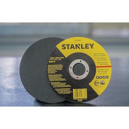 Imagem de Disco De Corte Fino - Metal / Inox  4 1/2" X 1,0mm X 7/8 - STANLEY - STA8061