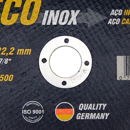 Imagem de Disco De Corte Inox 7 X 1,6mm - Kit Caixa Com 100 Peças