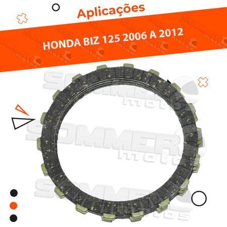 Imagem de Disco De Embreagem Honda Biz 125 2006 A 2012 T-Mac