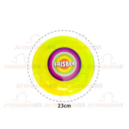 Disco de Frisbee Arremesso Voa Brinquedo Infantil Plástico Para Praia –  Sabia Brecho Infantil