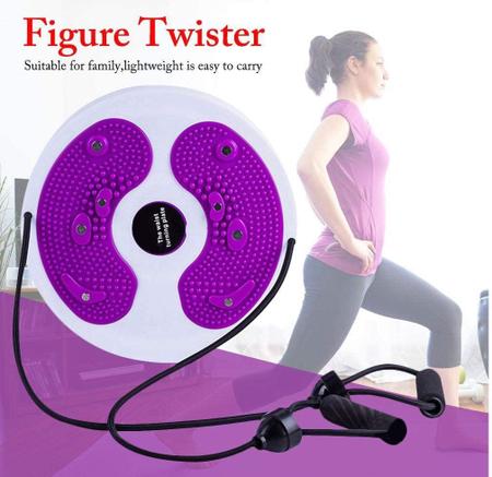 7 MIN WAIST TWISTING DISC WORKOUT – 9 new active exercises with