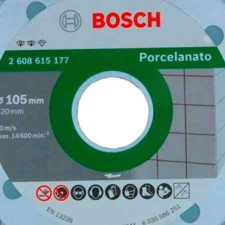 Imagem de Disco Diamantado 105mm Fino Porcelanato Serra Mármore Bosch