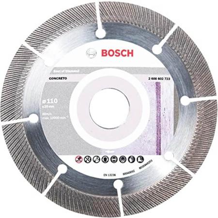 Imagem de Disco Diamantado BPP para Concreto Turbo Segmentado 110x20mm - 2608602723 - BOSCH