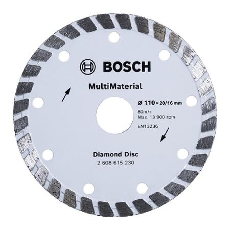 Imagem de Disco Diamantado Multimaterial Turbo 110X2016 2608615230000