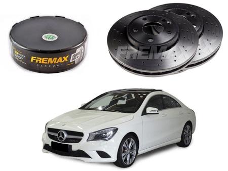 Imagem de Disco freio dianteiro fremax mercedes-benz cla200 1.6 2014 a 2017