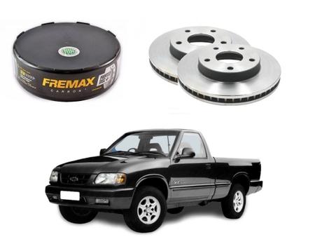 Imagem de Disco freio dianteiro fremax original chevrolet s10 4x4 2.2 2.5 4.3 1997 a 2000