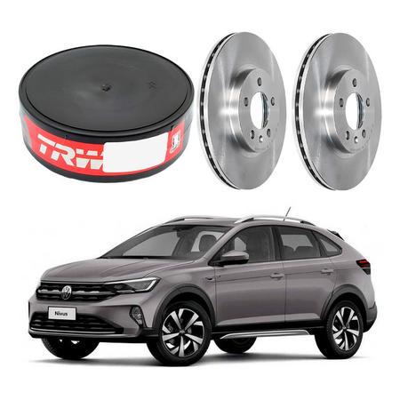 Disco Freio Dianteiro Nivus 1.0 Tsi 2020 A 2023 - TRW Imagem de Disco Freio Dianteiro Nivus 1.0 Tsi 2020 A 2023