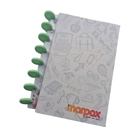 Imagem de Disco Inteligente Verde Menta 31mm Para Caderno Marpax 12un