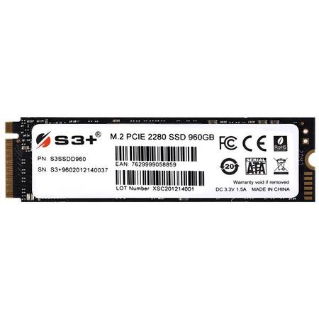 Imagem de Disco Interno SSD M.2 NVMe PCIe 960GB S3SSDD960 - S3+