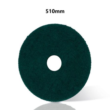 Imagem de disco limpador verde scotch brite para enceradeiras 510mm