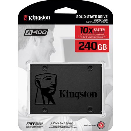 Imagem de Disco sólido interno SSD Kingston SA400S37/240G 240GB
