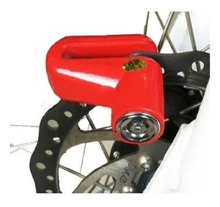 Disco Trava de Segurança da motocicleta Scooter Ferramentas Lembrete Anti Roubo de Bicicleta Moto - Western Imagem de Disco Trava de Segurança da motocicleta Scooter Ferramentas Lembrete Anti Roubo de Bicicleta Moto